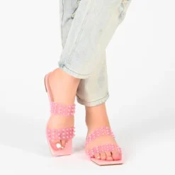 Journee Collection Womens Katari Tru Comfort Foam Slide Low Block Heel Sandals -Georgia Shoes Shop GUEST 3a699a3c 07cd 46f5 a466 12292937239b