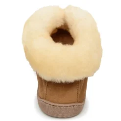 Minnetonka Men's Suede Sheepskin Ankle Boot Slippers -Georgia Shoes Shop GUEST 3ad7d6c5 1a1d 465b 9d8d 39221aa89953