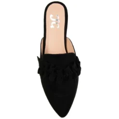 Journee Collection Womens Kessie Slip On Pointed Toe Mules Flats -Georgia Shoes Shop GUEST 3b020f48 dec7 4d5c a6e0 d1859bbc5a8e