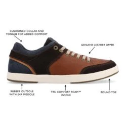 Territory Pacer Casual Leather Sneaker -Georgia Shoes Shop GUEST 3b109192 9f68 445e a032 1d71ad6b4d5f