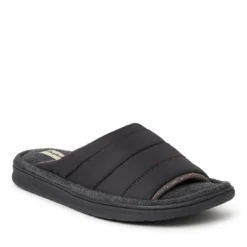 Dearfoams Men's Max Quilted Nylon Slide -Georgia Shoes Shop GUEST 3b13e0ba cc58 4a17 97d1 06552d96e1d4