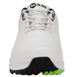 Ram Golf Player Mens Waterproof Golf Shoes White/Green -Georgia Shoes Shop GUEST 3b1c75e1 bb13 422b 860b 0658fdb7e9b4