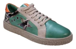 Cools 21 Charlee Snake Skin Two-Tone Star Motif Lace Up Sneakers 12 Cools 21 Charlee Snake Skin Two-Tone Star Motif Lace Up Sneakers -Georgia Shoes Shop GUEST 3bfe237b d902 4055 a863 59ff40bd55ea