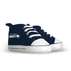 Baby Fanatic Pre-Walkers High-Top Unisex Baby Shoes - NFL Seattle Seahawks