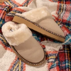 Minnetonka Women's Cerise Slide Slipper -Georgia Shoes Shop GUEST 3d35dcd5 d3b1 4fe4 a1d2 35b2bb2b482b