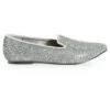 Women's WIDE FIT Maya Flat Shoe - Pewter | AVENUE