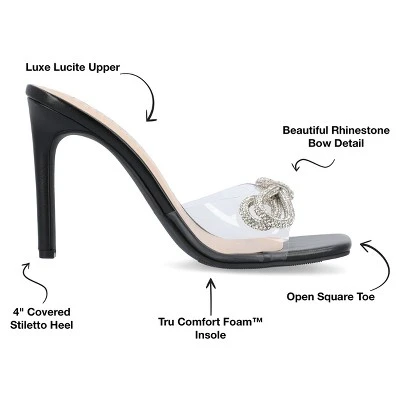 Journee Collection Womens Fenella Tru Comfort Foam High Heel Open Toe Pumps 9 Journee Collection Womens Fenella Tru Comfort Foam High Heel Open Toe Pumps - Image 7