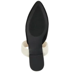 Journee Collection Womens Roxeene Slip On Pointed Toe Mules Flats -Georgia Shoes Shop GUEST 418f49e5 c4cd 448d 92d7 a0b7dea196ab