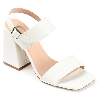 Journee Collection Womens Adras Open Square Toe Block Heel Sandals 13 Journee Collection Womens Adras Open Square Toe Block Heel Sandals - Image 11