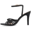 Journee Collection Womens Vanita Multi Strap Stiletto Open Toe Pumps