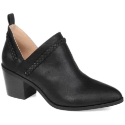 Journee Collection Womens Sophie Pull On Stacked Heel Booties -Georgia Shoes Shop GUEST 4582b7ec 9488 4f48 a4ca a55b41851e68