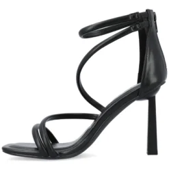 Journee Collection Womens Marza Tru Comfort Foam Mid Heel Open Toe Pumps