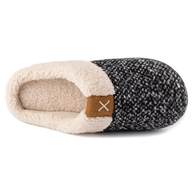 RockDove Women's Collar Memory Foam Slide Slipper 4 RockDove Women's Collar Memory Foam Slide Slipper - Image 2