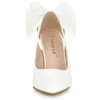 Allegra K Women's Pointed Toe Bow Decor Stiletto Heel Pumps -Georgia Shoes Shop GUEST 47b07baa eb5e 4196 a34e 853c0a1bafe1