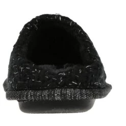 Rampage Girl's Fluffy And Cute Glitter Slippers With Knit Collar & Faux Fur Sock Detail -Georgia Shoes Shop GUEST 480571ec 498f 44c8 98ad 2b60db6838a8