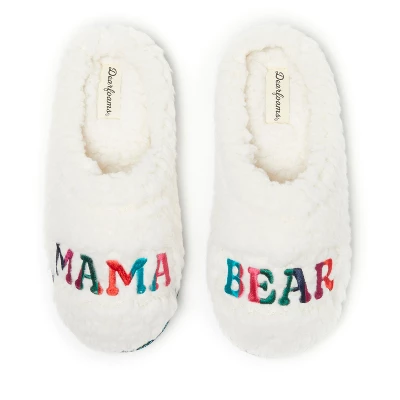 Dearfoams Women's Mama Bear Teddy Clog Slipper 6 Dearfoams Women's Mama Bear Teddy Clog Slipper - Image 4