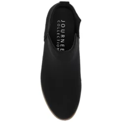 Journee Collection Womens Rimi Pull On Stacked Heel Booties -Georgia Shoes Shop GUEST 49a7e1ab 0516 4ba3 bb5b cba07df3004b