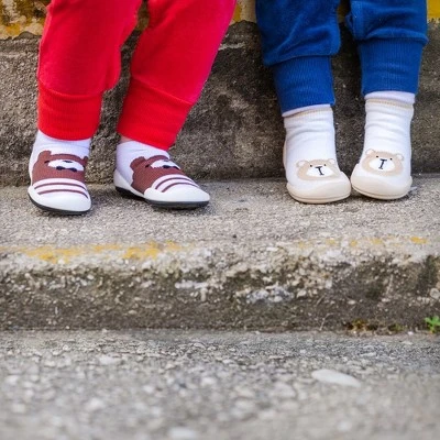 Komuello Toddler Boy/ Girl First Walk Sock Shoes Mini Bear 10 Komuello Toddler Boy/ Girl First Walk Sock Shoes Mini Bear - Image 8