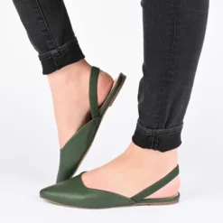 Journee Collection Womens Mallorca Pull On Almond Toe Sling-Back Flats -Georgia Shoes Shop GUEST 4aad4e17 7757 4a32 9fc9 c1a0b06996b3