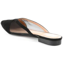 Journee Collection Womens Reeo Slip On Pointed Toe Mules Flats -Georgia Shoes Shop GUEST 4b0d1489 d35a 4c3e b5fa f564df54995c