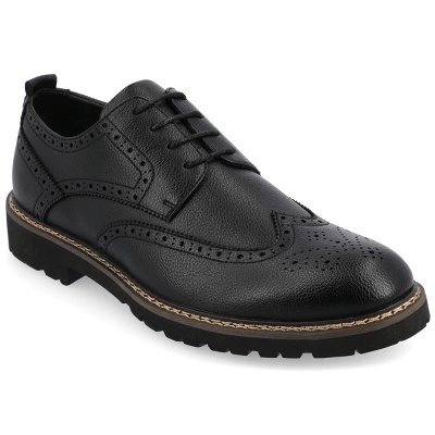 Vance Co. Campbell Tru Comfort Foam Wingtip Lace-up Derby 12 Vance Co. Campbell Tru Comfort Foam Wingtip Lace-up Derby - Image 10