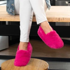 Isotoner Women's Shay Faux Fur Slip-on Slippers - Berry Pink 10 Isotoner Women's Shay Faux Fur Slip-on Slippers - Berry Pink -Georgia Shoes Shop GUEST 4bb8e08d 1d34 4617 99ae cbdf06fc80a2