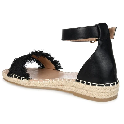 Journee Collection Womens Tristeen Tru Comfort Foam Espadrille Sliver Wedge Sandals 8 Journee Collection Womens Tristeen Tru Comfort Foam Espadrille Sliver Wedge Sandals - Image 6