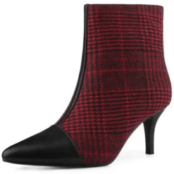 Allegra K Women's Plaid Pointed Toe Houndstooth Stiletto Heels Ankle Boots 17 Allegra K Women's Plaid Pointed Toe Houndstooth Stiletto Heels Ankle Boots -Georgia Shoes Shop GUEST 4ca994e8 70eb 42ee ac17 9dcbca70dc6b