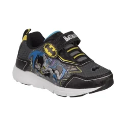 DC Comics Batman Boys Sneakers W/ One White Light (Toddler)