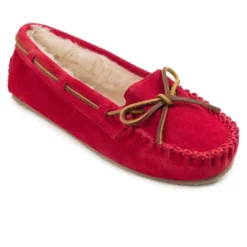 Minnetonka Women's Cally Moccasin Slippers -Georgia Shoes Shop GUEST 4e4aac68 6f48 4901 b56e b4f967c5663b