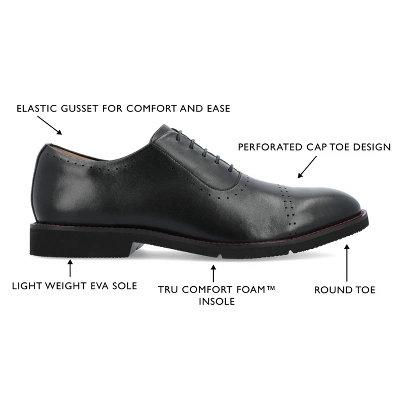 Thomas & Vine Morey Perforated Oxford 9 Thomas & Vine Morey Perforated Oxford - Image 7