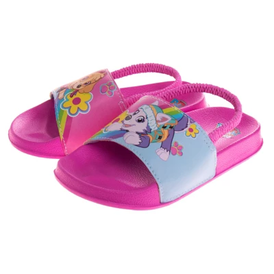 Nickelodeon Paw Patrol Kids Boys Girls Flip Flop Summer Beach Slide Sandals With Back Strap (Sizes 5-12 Toddler/Little Kid) 4 Nickelodeon Paw Patrol Kids Boys Girls Flip Flop Summer Beach Slide Sandals With Back Strap (Sizes 5-12 Toddler/Little Kid) - Image 2