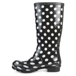 Journee Collection Womens Mist Block Heel Rain Boots