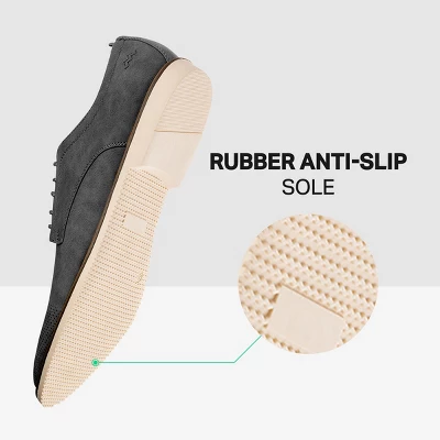 Mio Marino - Men's Oxford Casual Suede Shoes 7 Mio Marino - Men's Oxford Casual Suede Shoes - Image 5