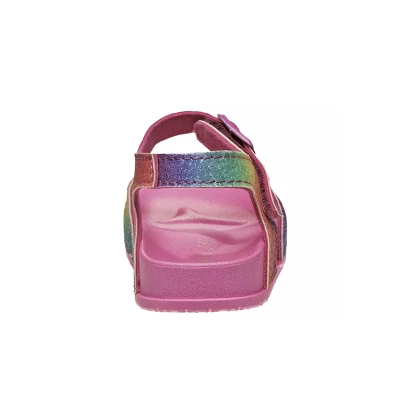 Laura Ashley Toddler Flat Sandals Comfort Footbed Slippers Adjustable Slides 5 Laura Ashley Toddler Flat Sandals Comfort Footbed Slippers Adjustable Slides - Image 3