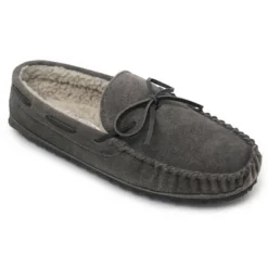 Minnetonka Men's Suede Casey Slippers -Georgia Shoes Shop GUEST 54ed59a1 65d5 4365 8410 feea28346ab2