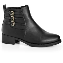 Women's WIDE FIT Emilia Ankle Boot - Black | CLOUDWALKERS -Georgia Shoes Shop GUEST 559ace11 5847 493e ab76 bc50ec1a7146