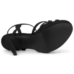 Allegra K Women's Strappy Platform Heels Stiletto Heel Sandals -Georgia Shoes Shop GUEST 56c2fd0e cabc 41ad 8aa5 e928db510bb2