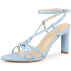 Perphy Pointed Toe Slingback Chunky Heel Sandals For Women -Georgia Shoes Shop GUEST 56d8c13c d892 4b30 923a 687c711cd4a6