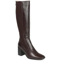 Journee Collection Womens Winny Tru Comfort Foam Wide Calf Stacked Heel Knee High Boots -Georgia Shoes Shop GUEST 59ad6552 b0ba 40a6 9138 5ddd7e22be11