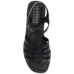 Journee Collection Womens Benicia Tru Comfort Foam Buckle Flat Sandals -Georgia Shoes Shop GUEST 5c51e8ae 9278 4512 898c 391205182fe3