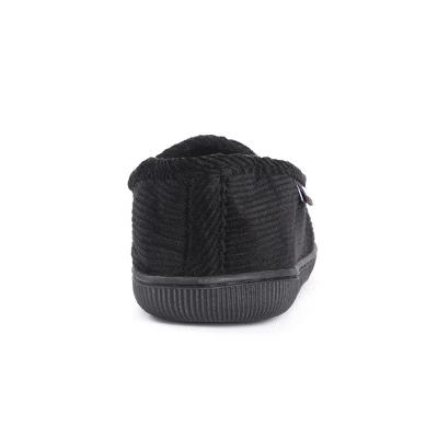 MUK LUKS Men's Corduroy Slipper With Flannel Lining 4 MUK LUKS Men's Corduroy Slipper With Flannel Lining - Image 2