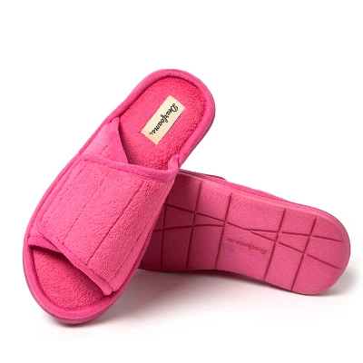 Dearfoams Women's Mickey Terry Slide 9 Dearfoams Women's Mickey Terry Slide - Image 7