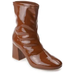 Journee Collection Womens Reice Square Toe Block Heel Ankle Booties -Georgia Shoes Shop GUEST 6179324c b4ad 4f2b 96f1 988d56ec384d