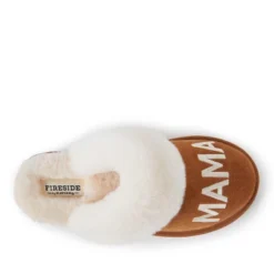 Fireside By Dearfoams Women's Mama Bear Genuine Shearling Scuff Slippers -Georgia Shoes Shop GUEST 6327bd0e c66f 437a bfa8 061c0014ba1a