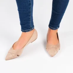 Journee Collection Womens Winslo Slip On Pointed Toe Ballet Flats -Georgia Shoes Shop GUEST 6351ebbd 5f2c 4ceb b51a 86637d4aa12f