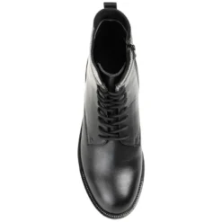 Journee Signature Womens Genuine Leather Natara Round Toe Stacked Combat Booties 15 Journee Signature Womens Genuine Leather Natara Round Toe Stacked Combat Booties -Georgia Shoes Shop GUEST 635c7f60 6a63 421d bc33 37123fbd3beb