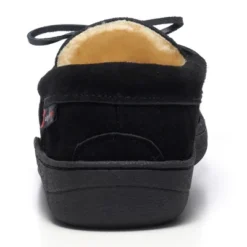 Alpine Swiss Sabine Womens Genuine Suede Shearling Slip On Moccasin Slippers -Georgia Shoes Shop GUEST 64a6bb75 a29a 4375 9e47 3da0b77db27d