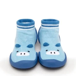 Komuello Baby Boy/ First Walk Sock Shoes Piglet Blue -Georgia Shoes Shop GUEST 65d7377d 4a67 495e bdb3 621b4759900b