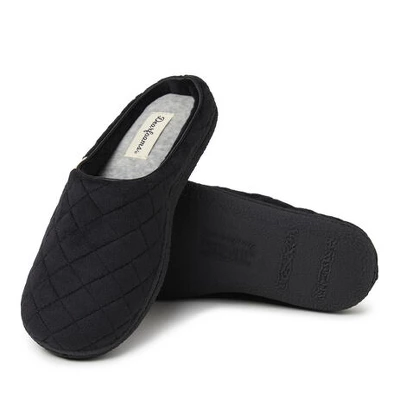 Dearfoams Women's Quilted Velour Clog Slipper 6 Dearfoams Women's Quilted Velour Clog Slipper - Image 4